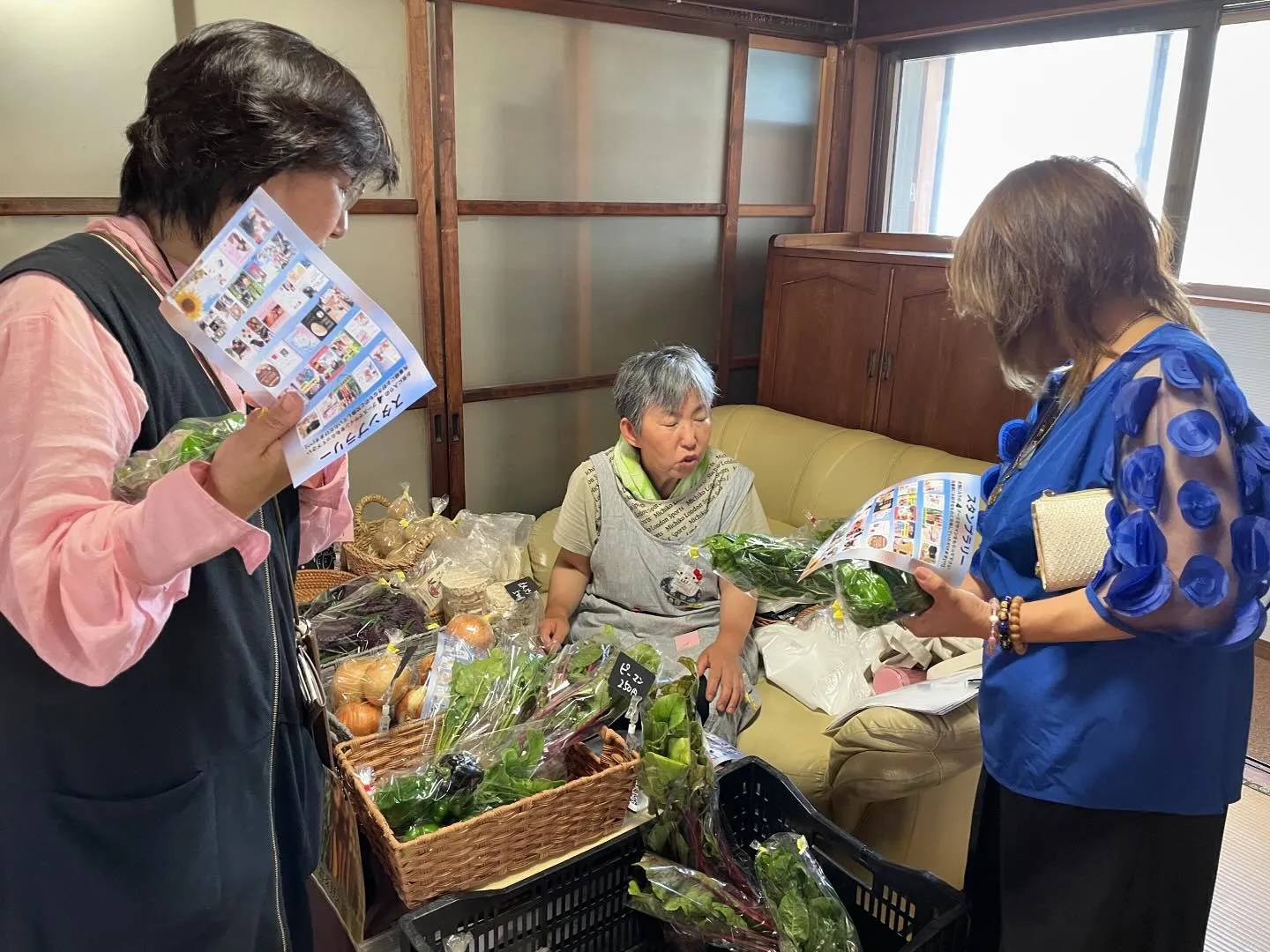 奇跡的にお天気も良くなり、なないろFANmarché、元氣に...